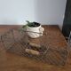 Wire mesh basket