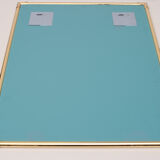 Miroir cadre octogonal années 1970