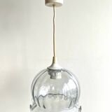 Jellyfish blown glass pendant lamp