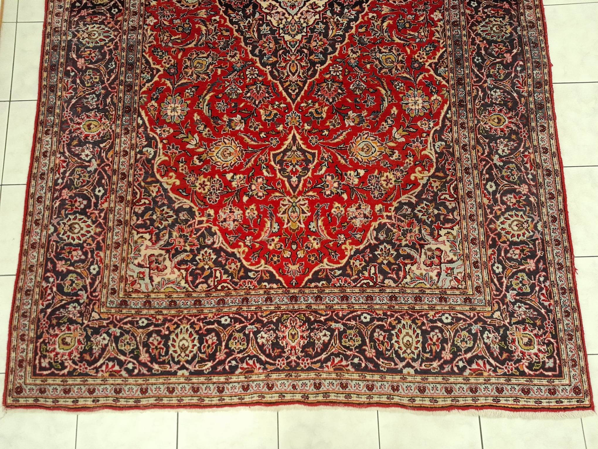 Handmade persian keshan rug 300x200cm