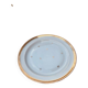 Set of golden Limoges plates