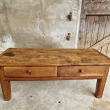 Antique coffee table TV furniture 19th century