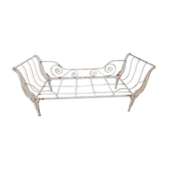 Bench bed wrought iron sofa