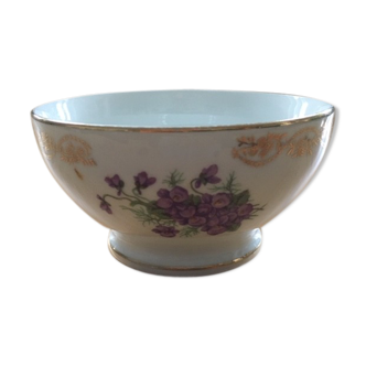 Purple retro décor bowl