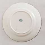 Assiette à dessert en porcelaine décor Minton 235, Sarreguemines