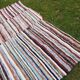Vintage Turkish kilim, handwoven, 225x300 cm.