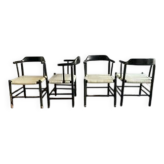 4 fauteuils de table