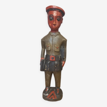 Baoule colonial statue