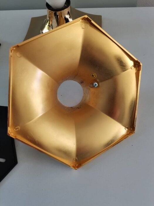 Pair of Italian wall lights by Fosnova from the 1980s.