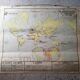 Old map Vidal Lablache 22 Community planisphere - 1950