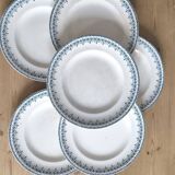 Set of 6 ironstone plates