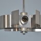Brushed aluminum hanging 70s