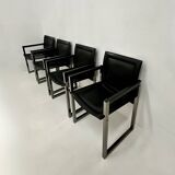 Set of 4 Arrben dining chair , 1980s