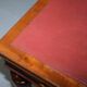 Rare double-sided desk in hardwood by Holland and Sons, Victorian era.