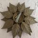 Vintage flower sconce