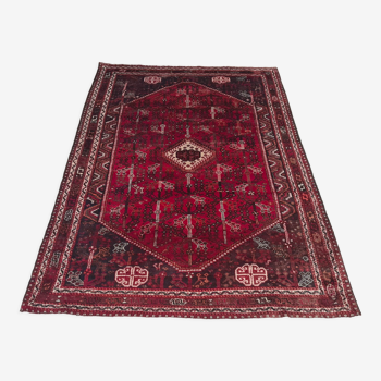 Tapis persan qashqaï fait main 284x214cm