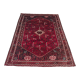 Handmade Persian QashQai rug 284x214cm