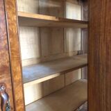 Unique model craftsman's cabinet, cabinetmaker's cabinet, 3-door cabinet, French marquetry furniture