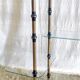 Tripod shelf in glass and gilded metal – mid. XXth