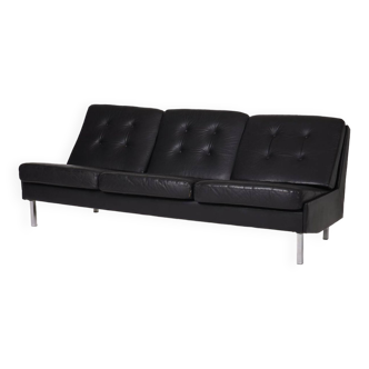 3-seater leather sofa