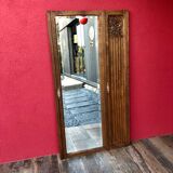 Beveled Art Deco mirror