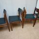 Midcentury Scandinavian Teak Dining Chairs, set of 4