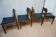 Midcentury Scandinavian Teak Dining Chairs, set of 4