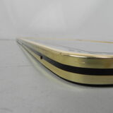Tapered vintage mirror, 80x43 cm
