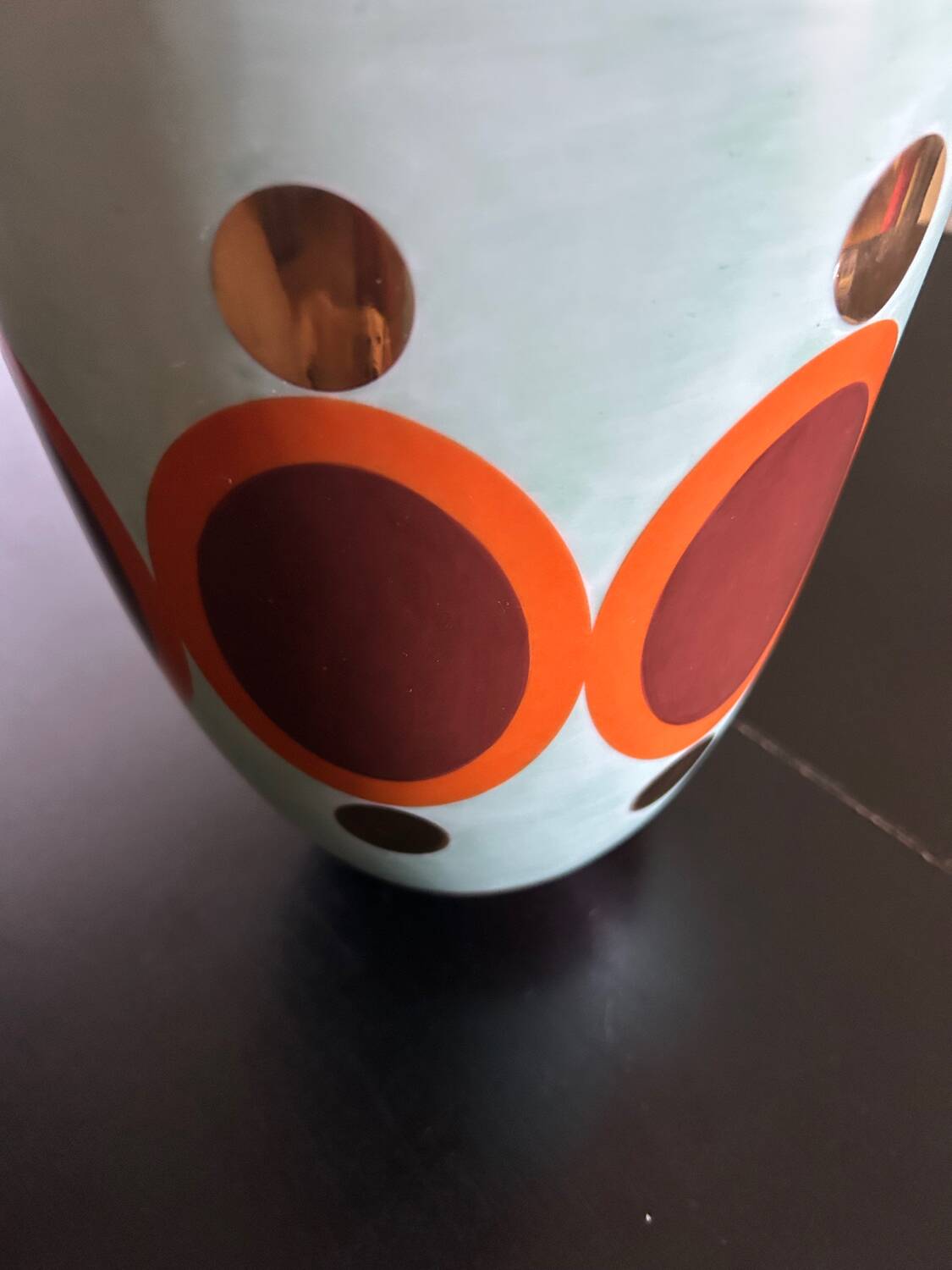 Magnificent vase by Frédéric de Luca