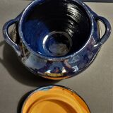 Soupière terre cuite vernissée Alsace