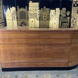 Oak bar counter 1960