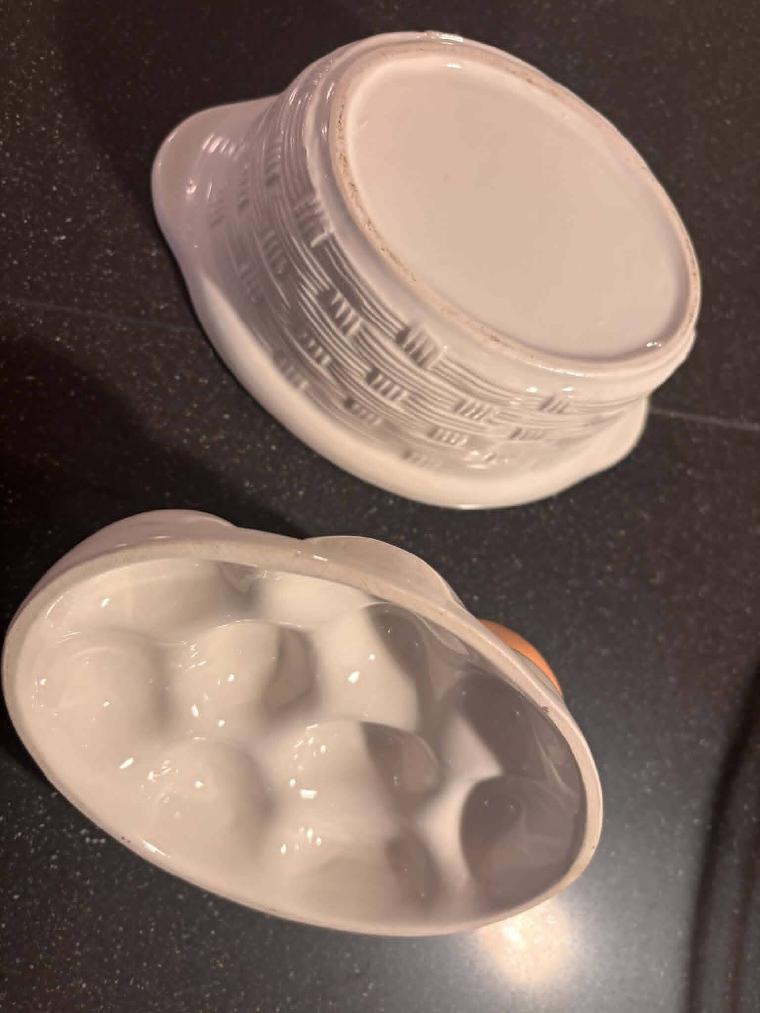 Ceramic egg terrine