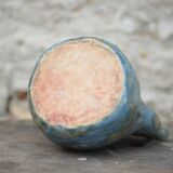 Vintage glazed ceramic jug, La Borne pottery, decorative jug, raw.