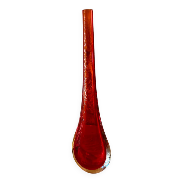 Vase larme Sommerso Murano