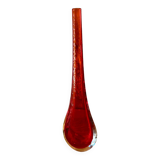 Sommerso Murano Teardrop Vase