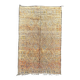 Vintage Moroccan Berber carpet in perfect condition made of wool.