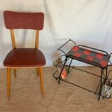 Paire de chaises bistrot vintage