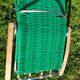 Old deck chair scoubidou
