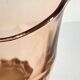 Vintage amber-pink glass pitcher 1 liter