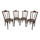 Chaises de salle à manger Bentwood par Thonet Austria