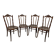 Bentwood dining chairs by Thonet Austria