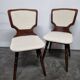 Pair of vintage wooden chairs