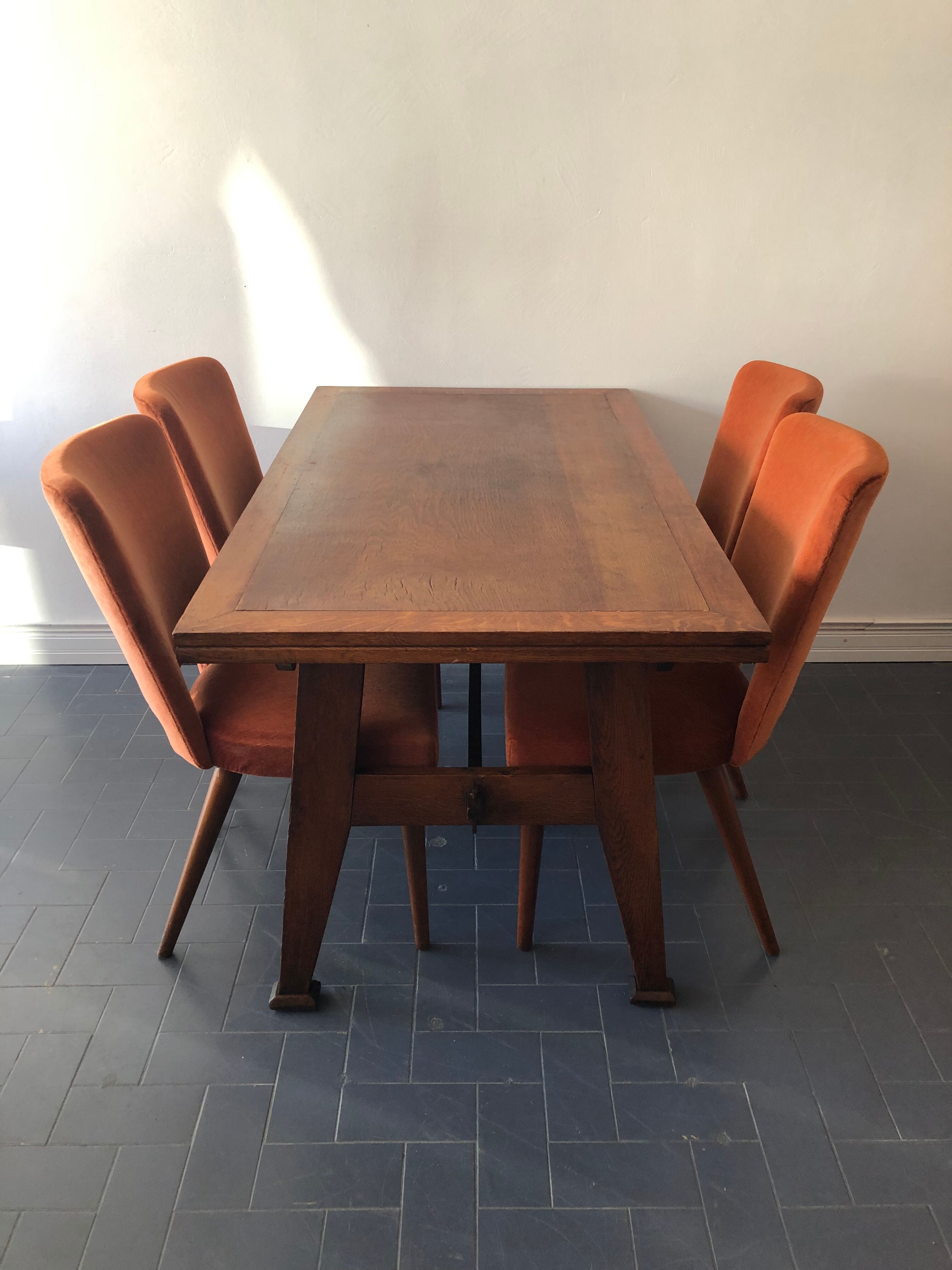 René Gabriel vintage table, 135 cm