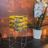 Pair of lamps max sauzé – ekilux – vintage design metal brass