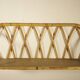 Rattan wall shelf