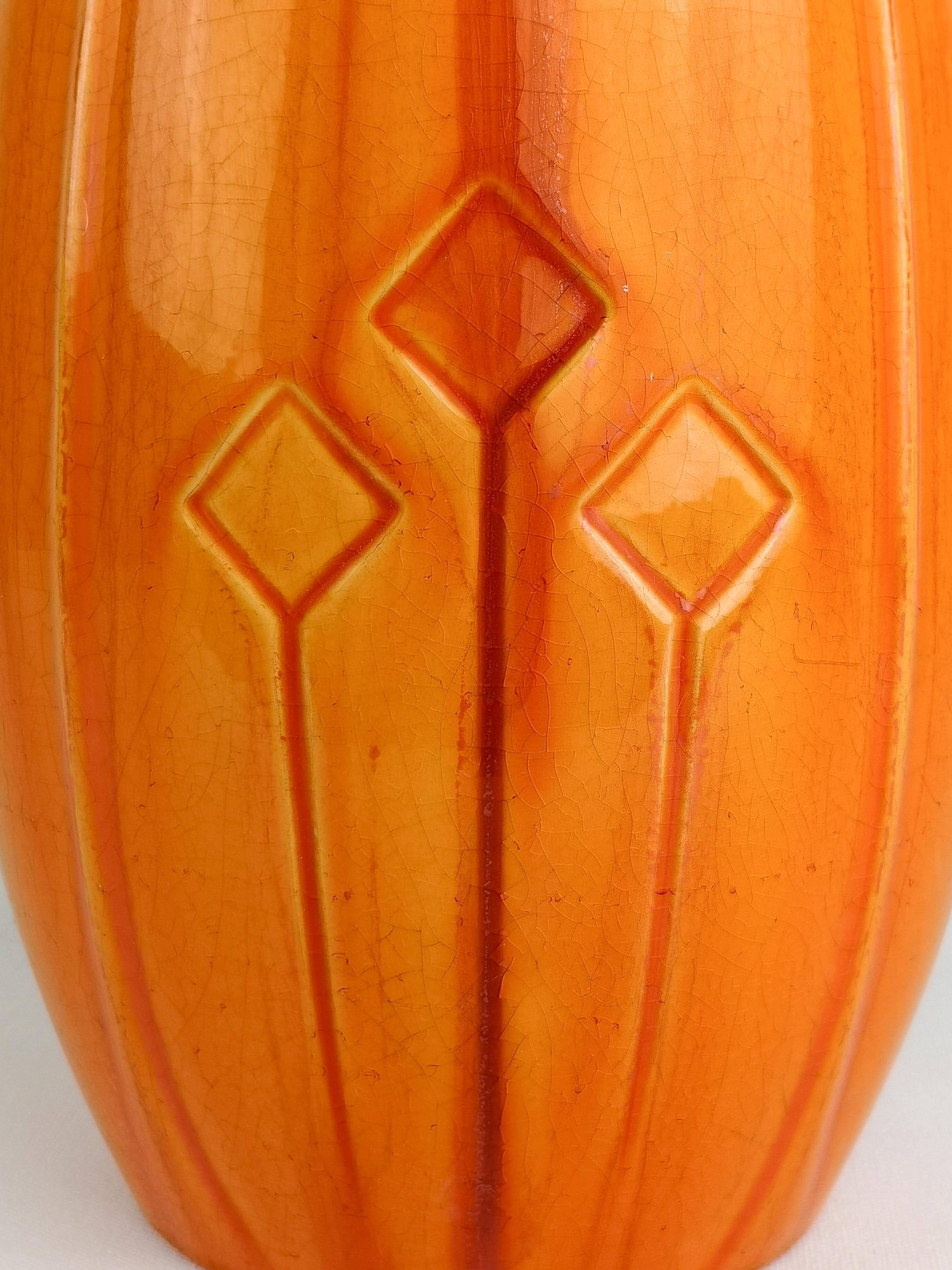 Art Nouveau vase Rörstrand Alf Wallander
