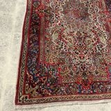Tapis kirman 243x143 ancien