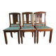 Série de 6 chaises art déco