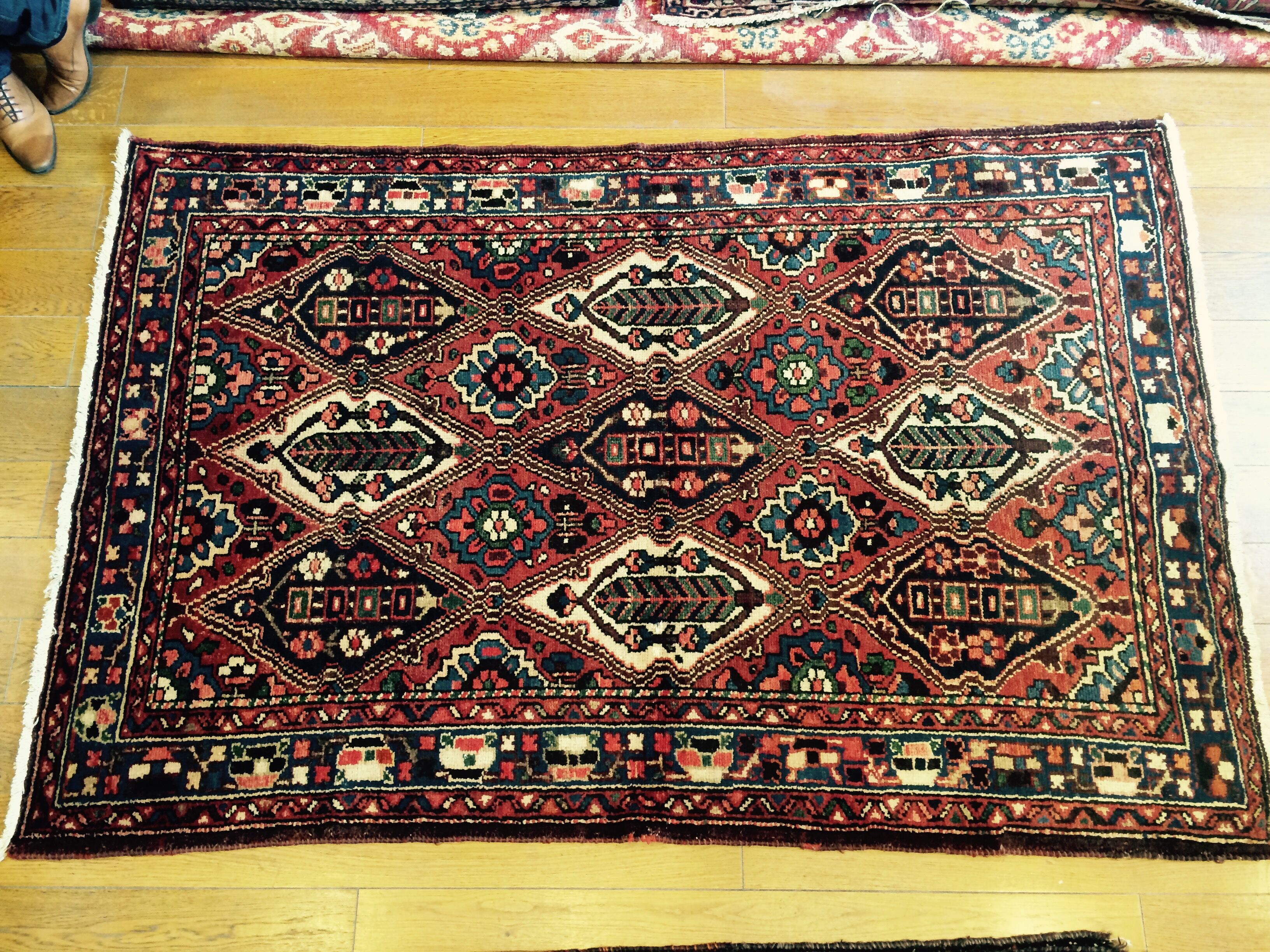 Oriental carpet, 65x25 cm