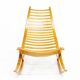 Sculptural 1960s Wishbone Rocking Chair In Oak By Robin Williams